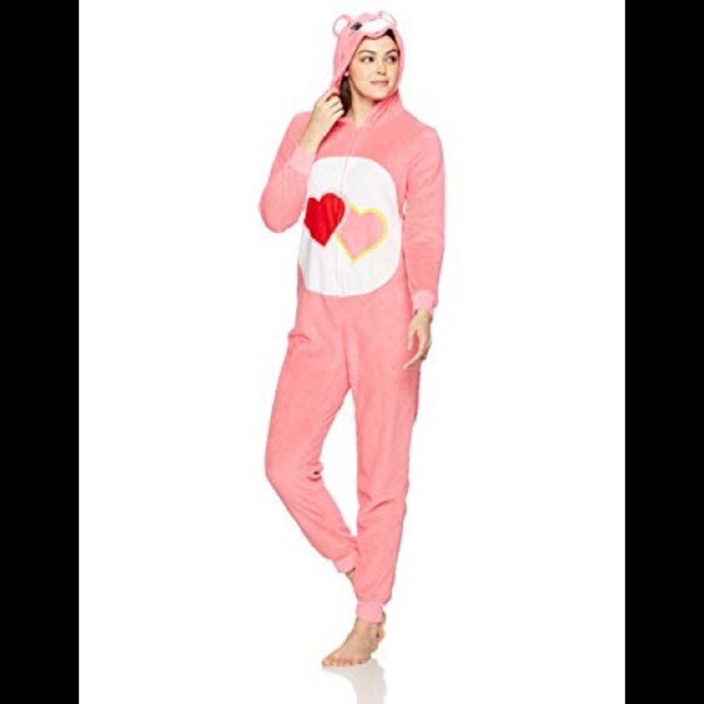 Like new pink Care Bear Onesie